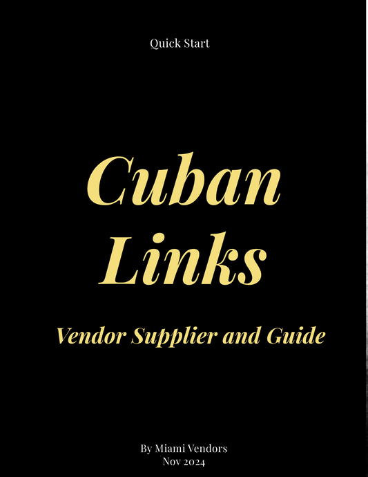 E-Book: Cuban Links Vendor and Product Guide